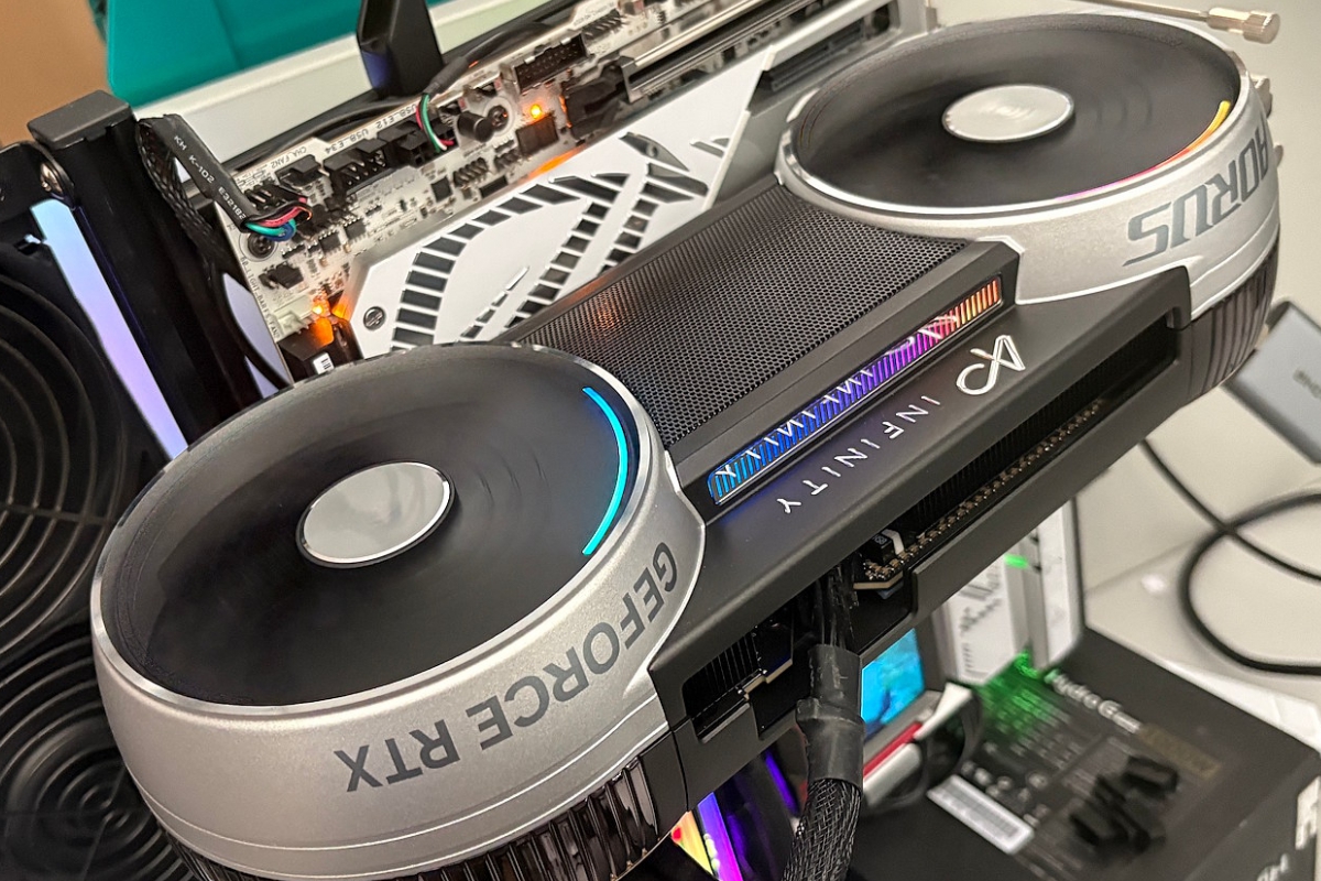 Gigabyte AORUS GeForce RTX 5090 INFINITY 32G Review: Gigabyte celebra su 40 aniversario son su gráfica más rápida y exclusiva