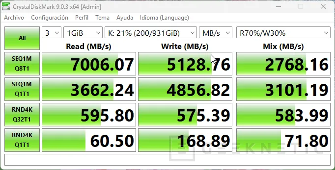 Geeknetic Samsung SSD 990 Review: PCIe 4.0 con más rendimiento y más eficiencia que el 990 EVO 16