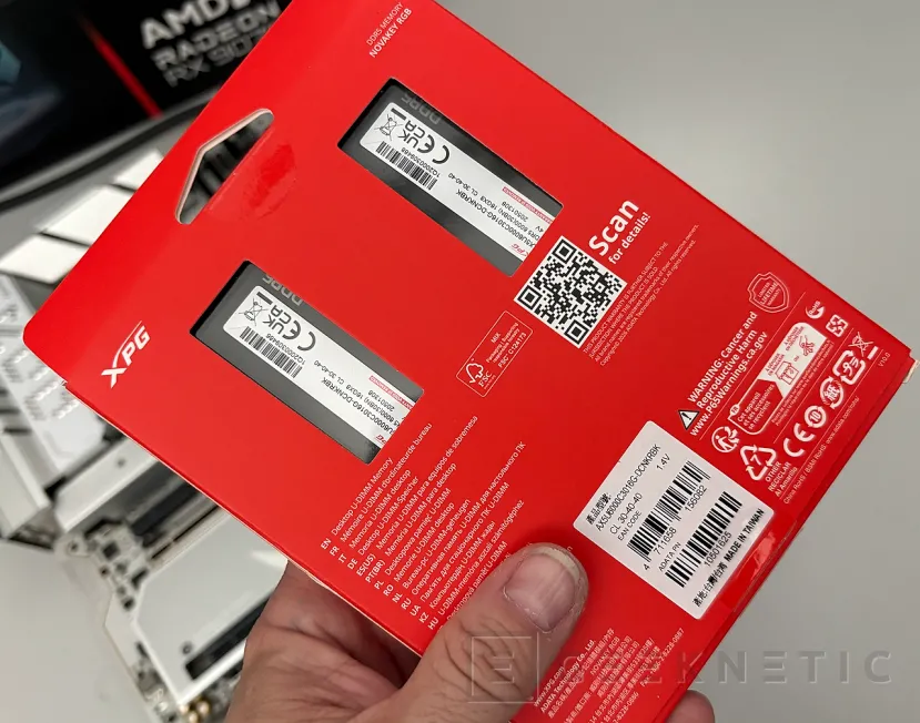 Geeknetic XPG NOVAKEY RGB DDR5 6000 C30 Review: Diseño Infinity Mirror y hasta 6800 MT/s sin tocar voltajes 2