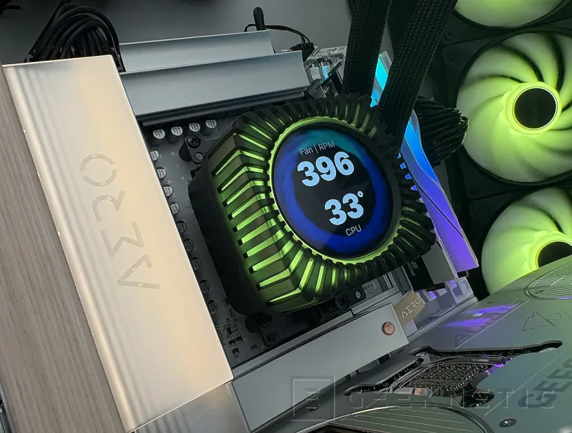 Geeknetic Be quiet! Light Loop IO LCD 360mm Review, magnífica gestión centralizada con una espectacular pantalla circular 20