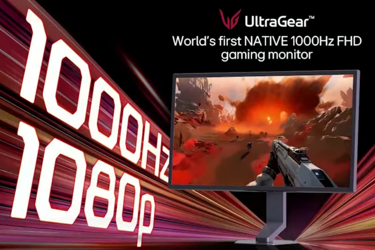 LG Ultragear 25G590B: El primer monitor que alcanza los 1.000 Hz llegará el 31 de agosto y costará un dólar por cada herzio