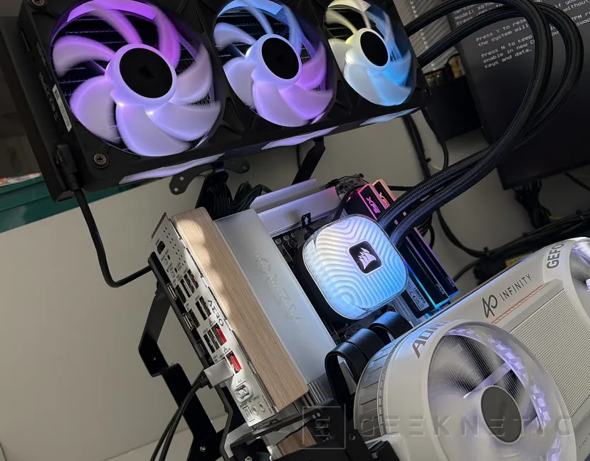 Geeknetic CORSAIR iCUE LINK TITAN II 360 RX RGB Review, la nueva generación TITAN se apoya en iCUE LINK y mejora el rendimiento 26