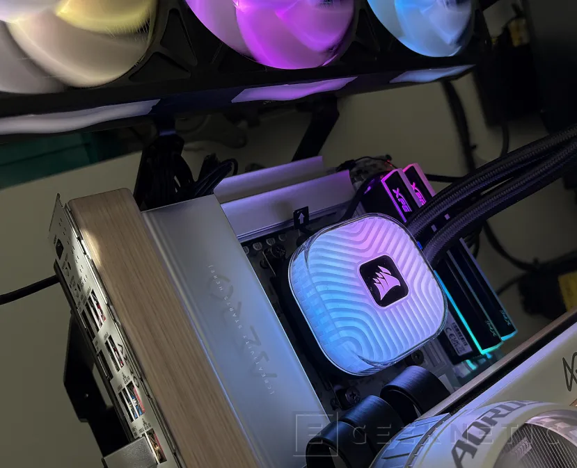 Geeknetic CORSAIR iCUE LINK TITAN II 360 RX RGB Review, la nueva generación TITAN se apoya en iCUE LINK y mejora el rendimiento 25