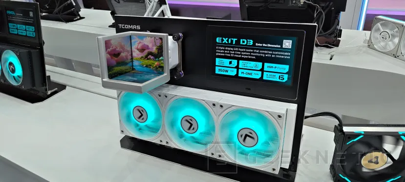 Geeknetic TCOMAS estrena en Gamescom la AIO Gold Limited Edition y el PC Project Infinity 3