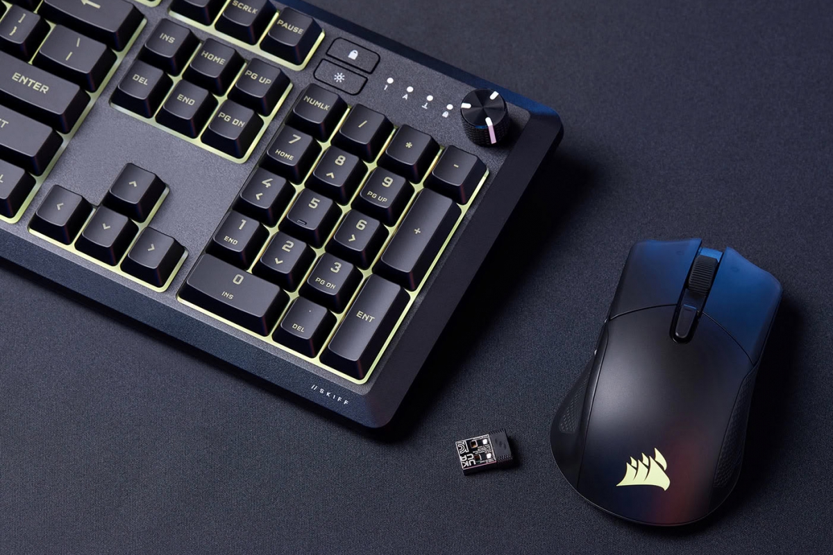 Corsair certifica sus nuevos Skiff 100 con IP53 para sobrevivir a derrames y salpicaduras