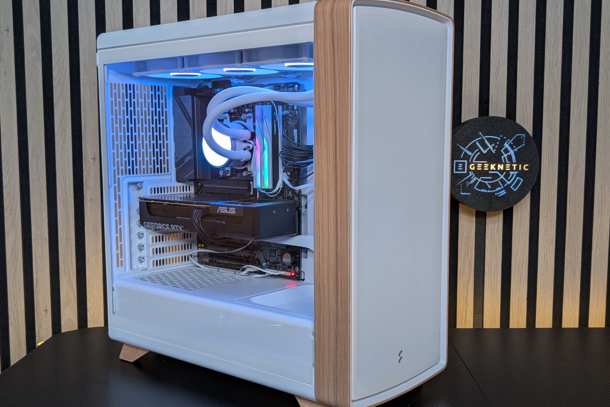 Fractal Design Summit Review: madera de roble curvada, mucho espacio y un montaje sorprendentemente cómodo