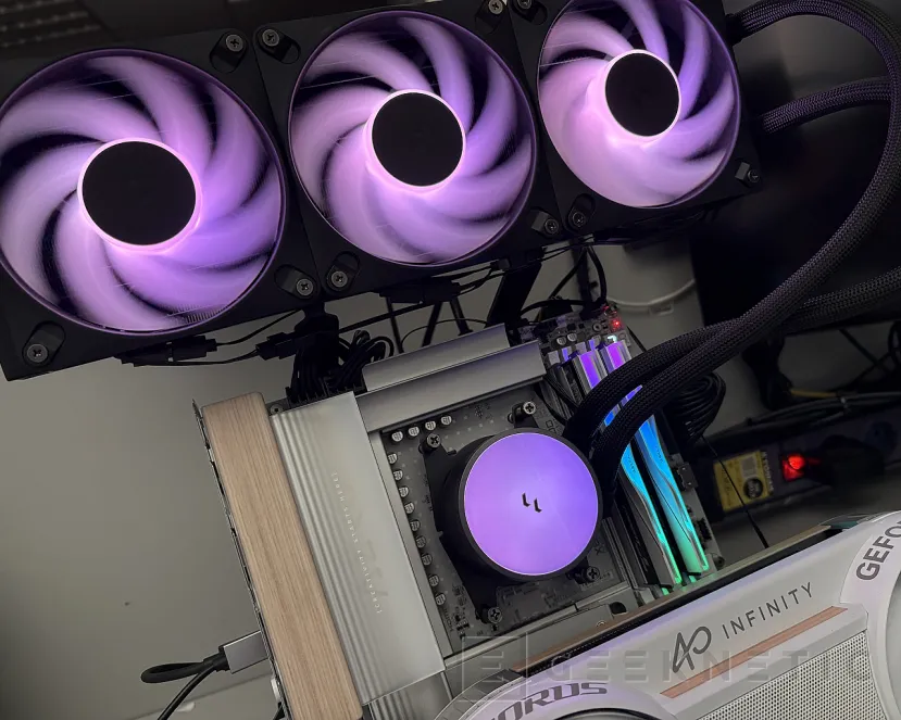 Geeknetic Fractal Design Radius 360 RGB Review, espectacular ARGB y Adjust Pro en un kit accesible 18