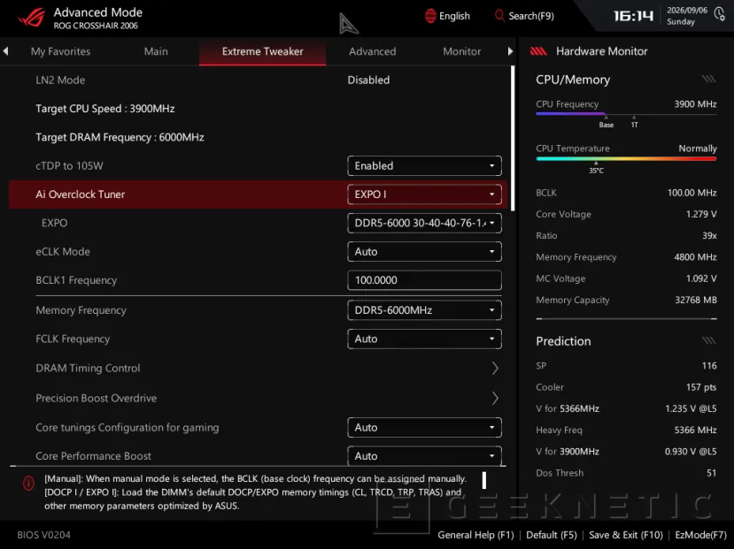 Geeknetic ASUS ROG CROSSHAIR 2006 24