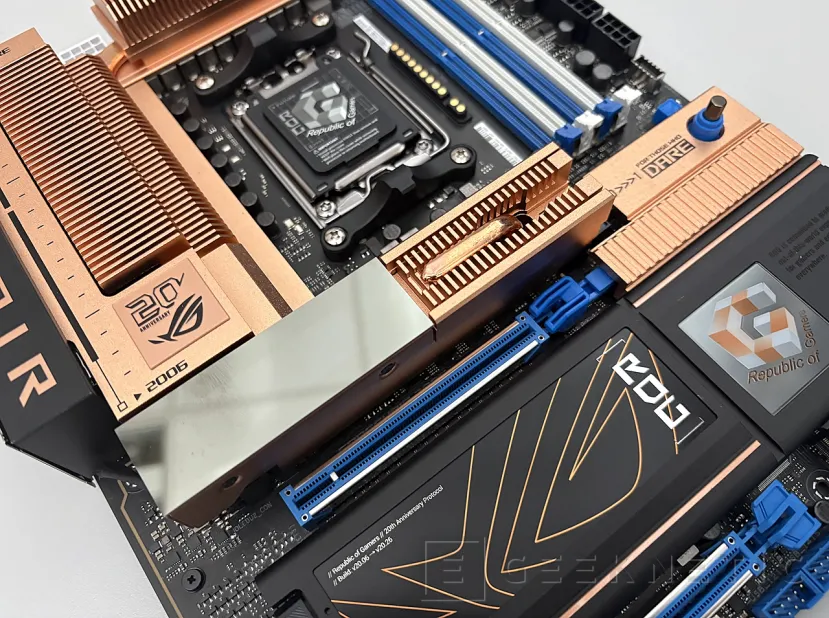 Geeknetic ASUS ROG CROSSHAIR 2006 Review: veinte años de ASUS ROG CROSSHAIR concentrados en una placa base exceptional 6