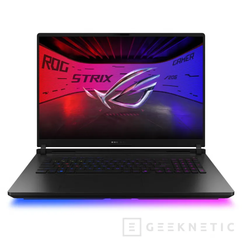 Geeknetic El ASUS ROG Strix SCAR 18 (2026) llega a España con RTX 5090 y pantalla 4K Mini LED de 240 Hz desde 5.299 euros 4