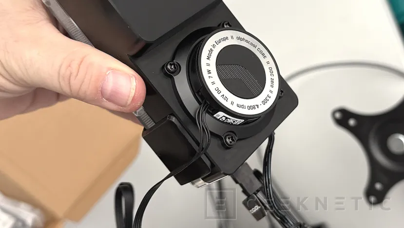 Geeknetic AlphaCool DDCzero PWM Pump Review: la nueva referencia compacta para sistemas con CPU y GPU en el mismo circuito 3