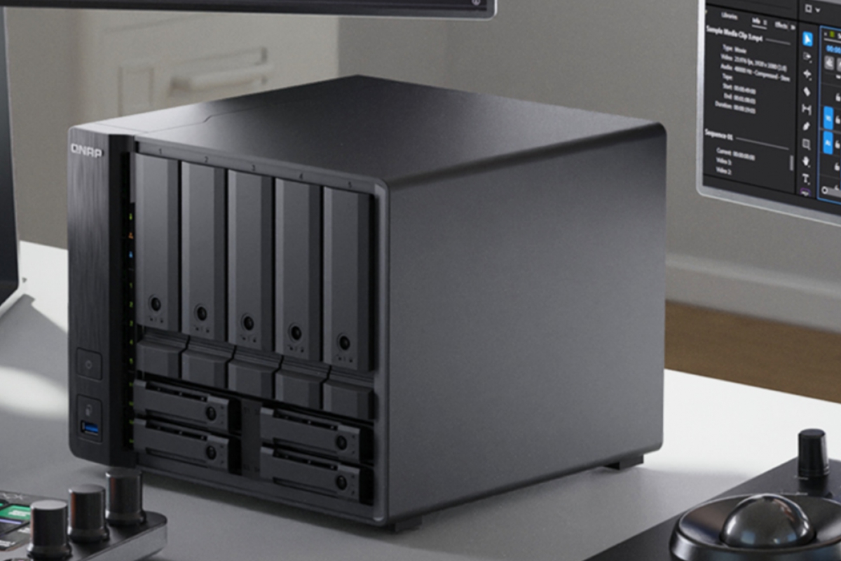 QNAP TS-h966TX: un NAS de 9 bahías con doble Thunderbolt 4, red 10GbE y procesador Intel Core i3