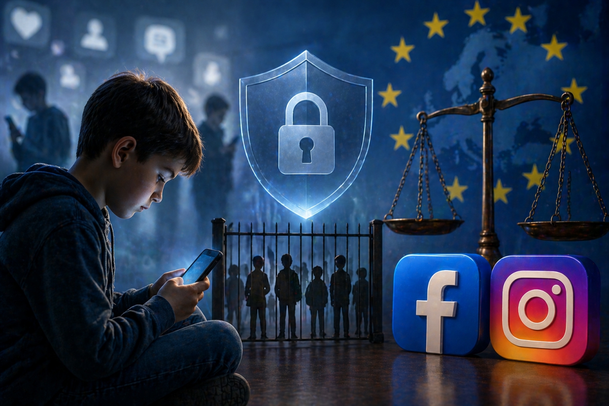 Se filtra el borrador de la nueva ley de la UE para limitar el acceso de los menores a las redes sociales