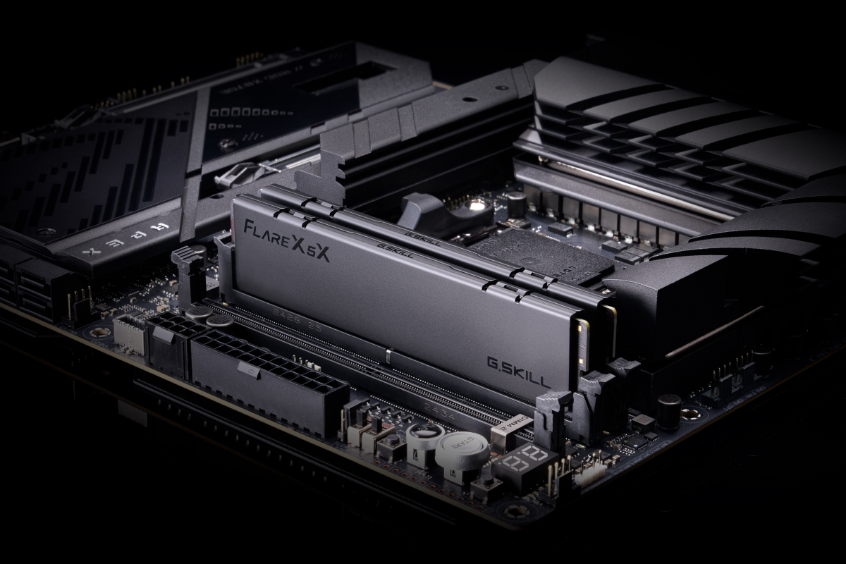 G.Skill presenta sus nuevas memorias DDR5 AMD EXPO-ULL Flare X5X con 6.000 MT/s y latencia CL36