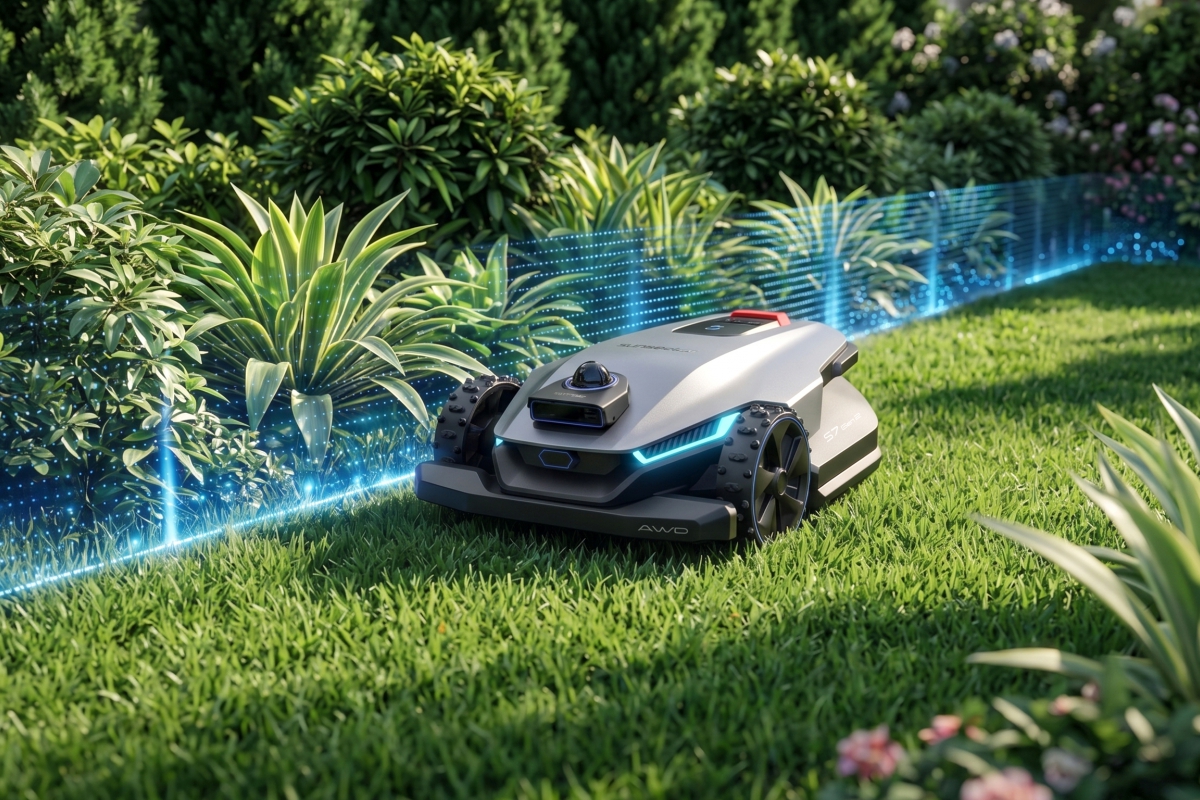 Sunseeker presenta 5 robots cortacésped con LiDAR y MapOS para gestionar el jardín con ayuda de la IA