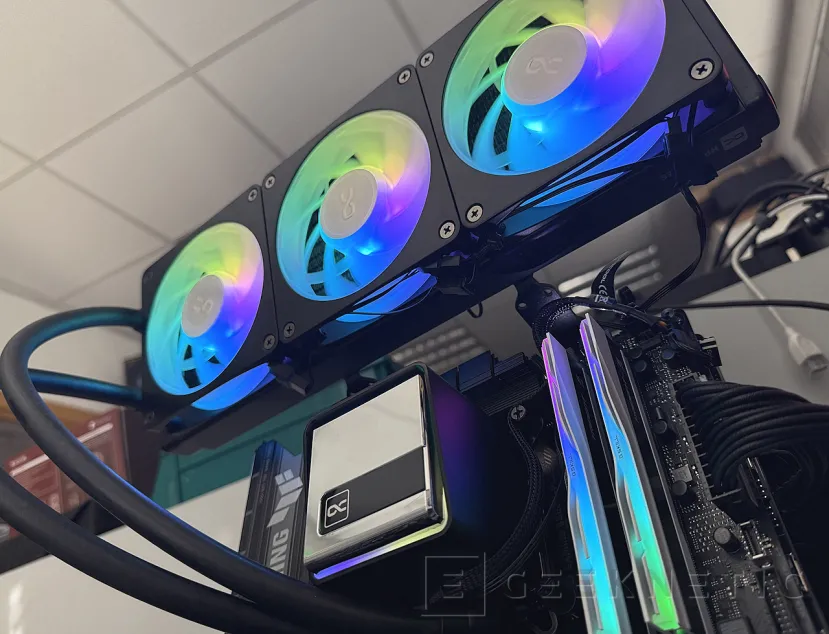 Geeknetic Alphacool Core 2 XT 360mm CPU AiO Review, lo mejor de la tecnología de los “custom loops” en una refrigeración líquida AIO 29