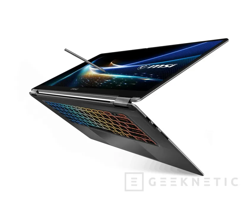 Geeknetic MSI setzt Prestige N16 Flip AI+ mit RTX Spark 3