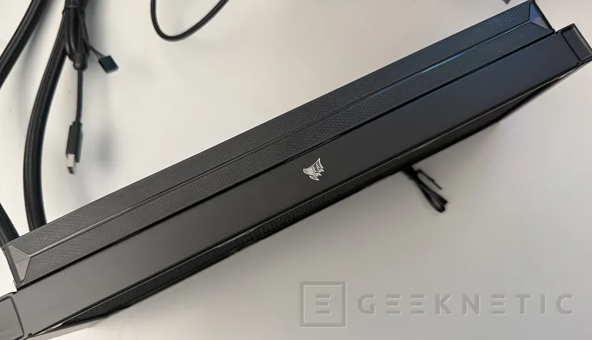 Geeknetic CORSAIR NAUTILUS II 360 RS LCD Review, ventiladores de marco unificado, bomba FlowDrive 2S y pantalla LCD por menos de 150 euros 11