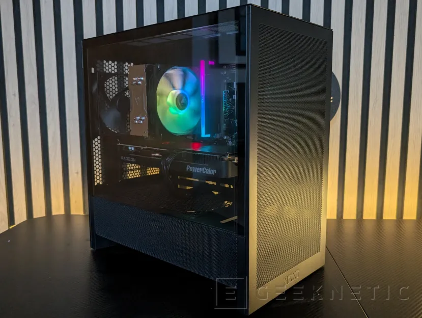 Geeknetic CoolMod COOLPC BLACK III Review: un sobremesa gaming que prescinde de lo superfluo para ofrecer rendimiento 2K por menos de 1.400 euros 2