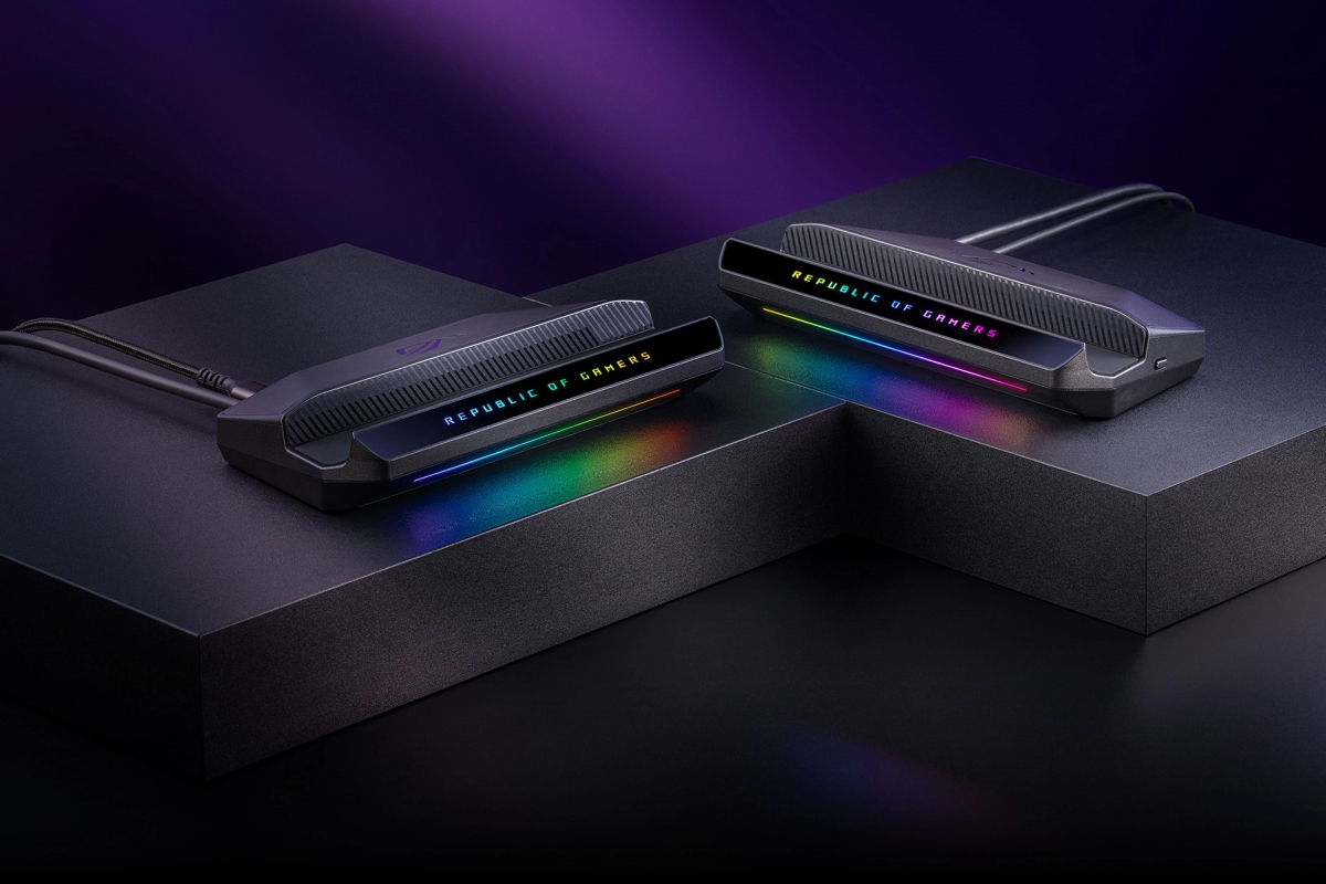 ASUS anuncia la base ROG Bulwark Dock DG310 para consolas portátiles por 99,99 euros