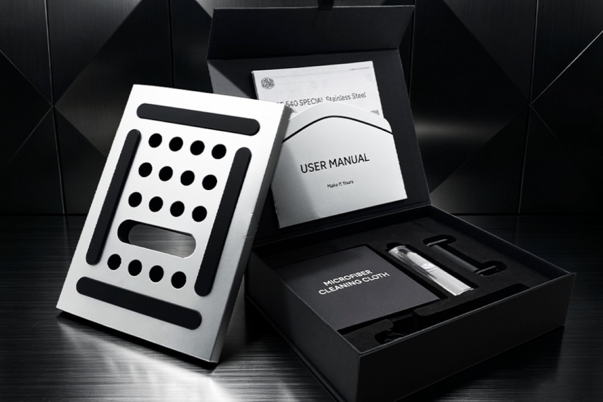 Cooler Master presenta la caja CUBE 540 Stainless Steel Special Edition, una versión con materiales premium de su CUBE 540