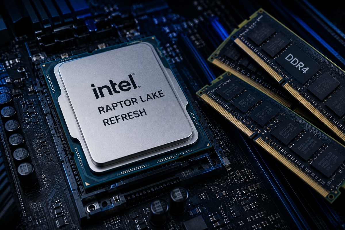 Los Intel Raptor Lake Next llegarán a los portátiles como los Core 2000HX