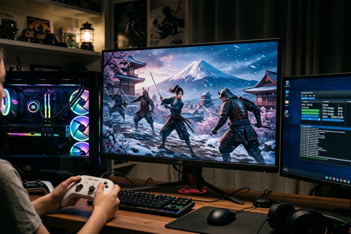Ghost of Yotei ya funciona en una versión de SharpEmu, pero su rendimiento solo alcanza los 2 FPS