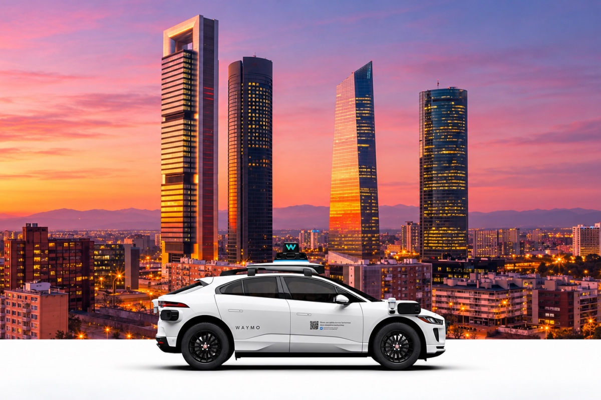 Waymo prepara su llegada a Madrid: sus coches circularán con conductor antes de ofrecer viajes autónomos